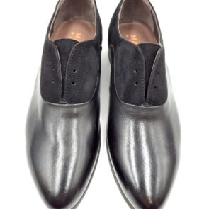 black-suede-shoe-front