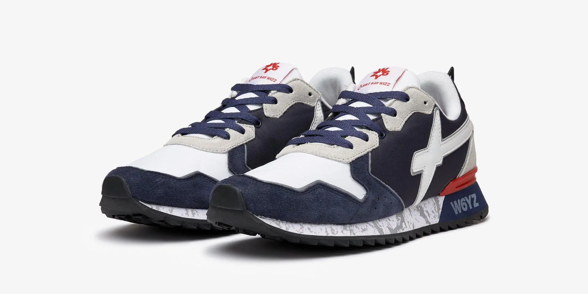 Wizz Sneaker con fondo ultraleggero - navy-grigio - Jet-M