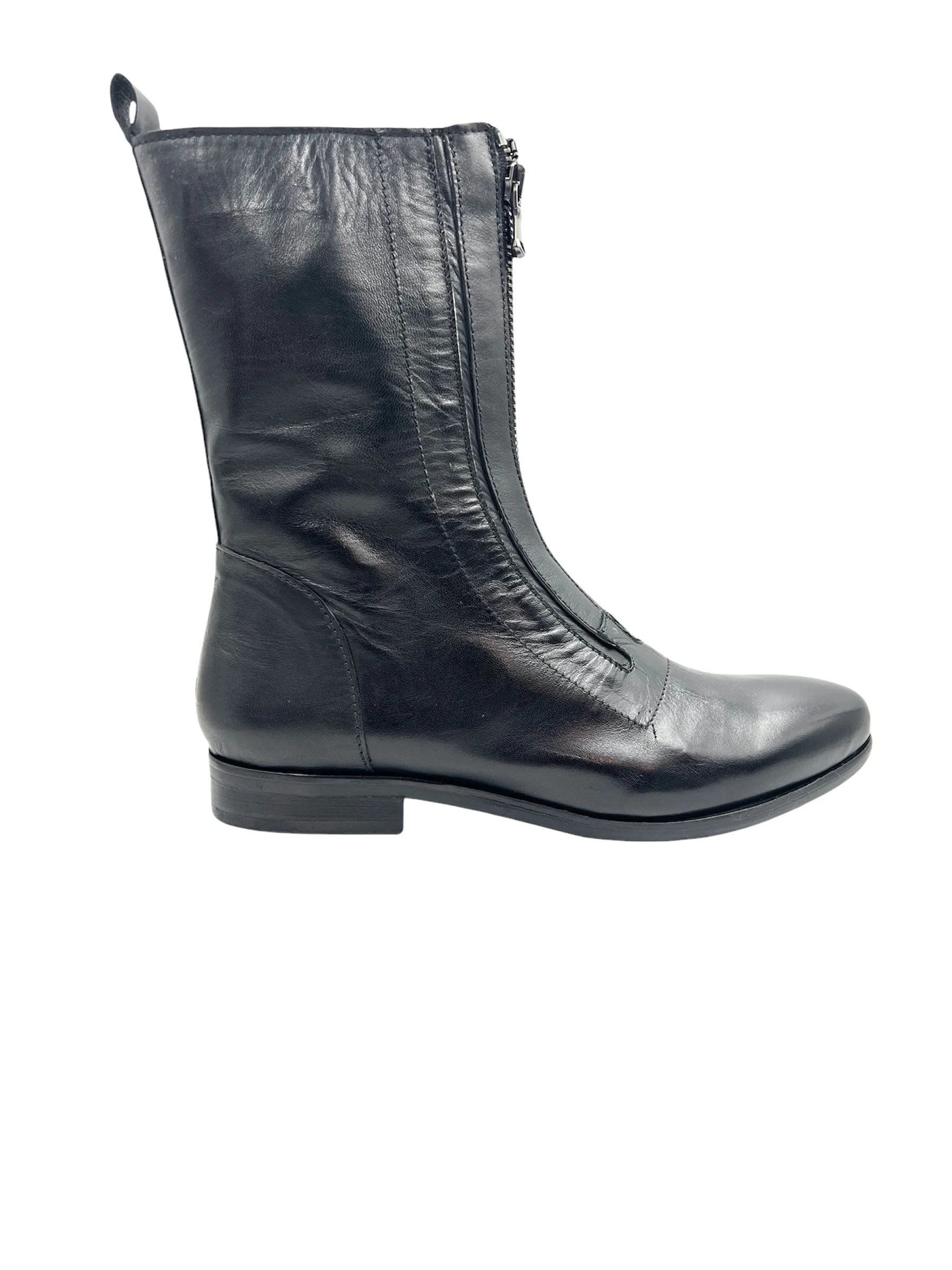 Women’s Handmade Black Leather Boots