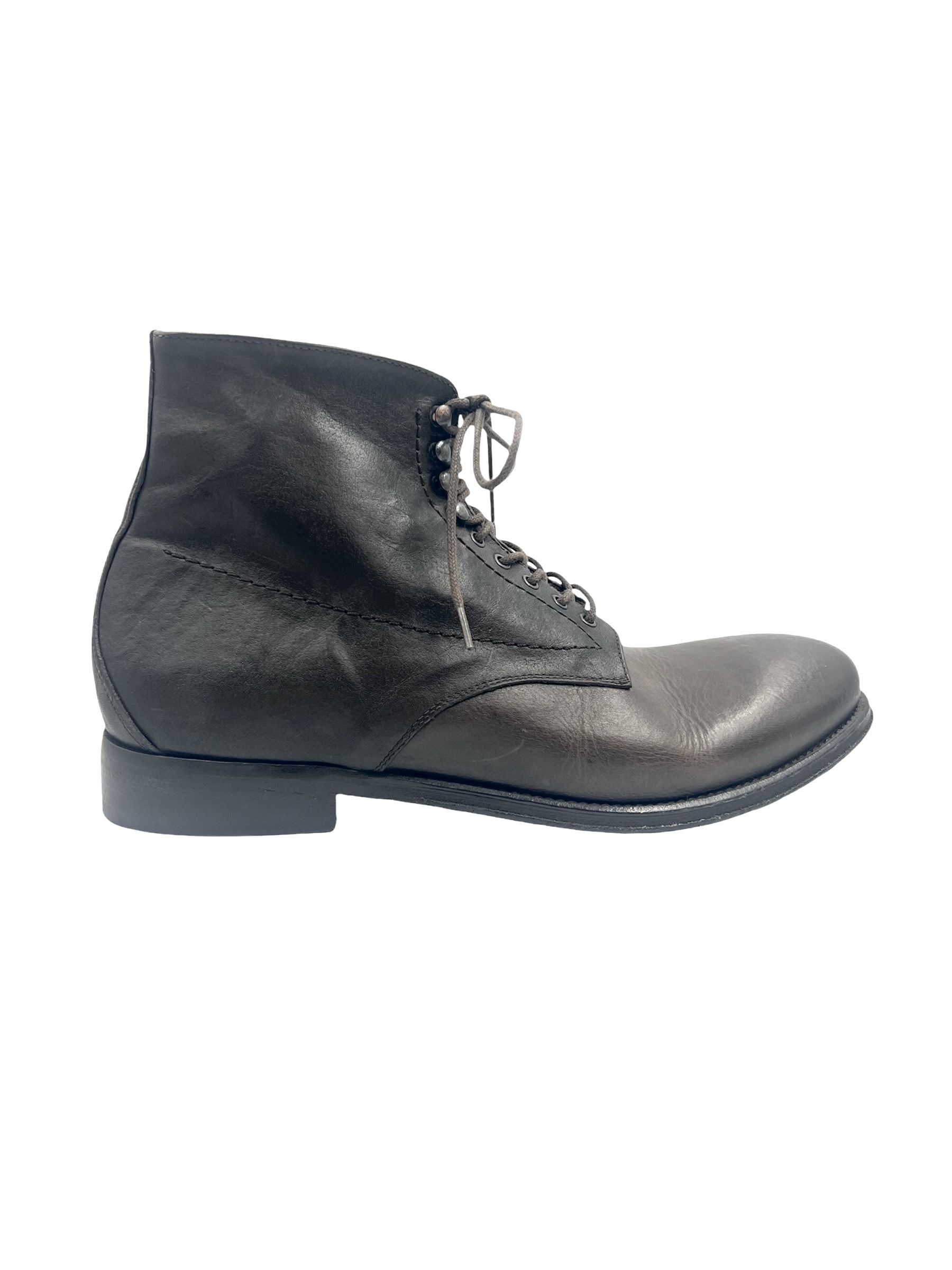 Men's Handmade Brown Leather Boot
