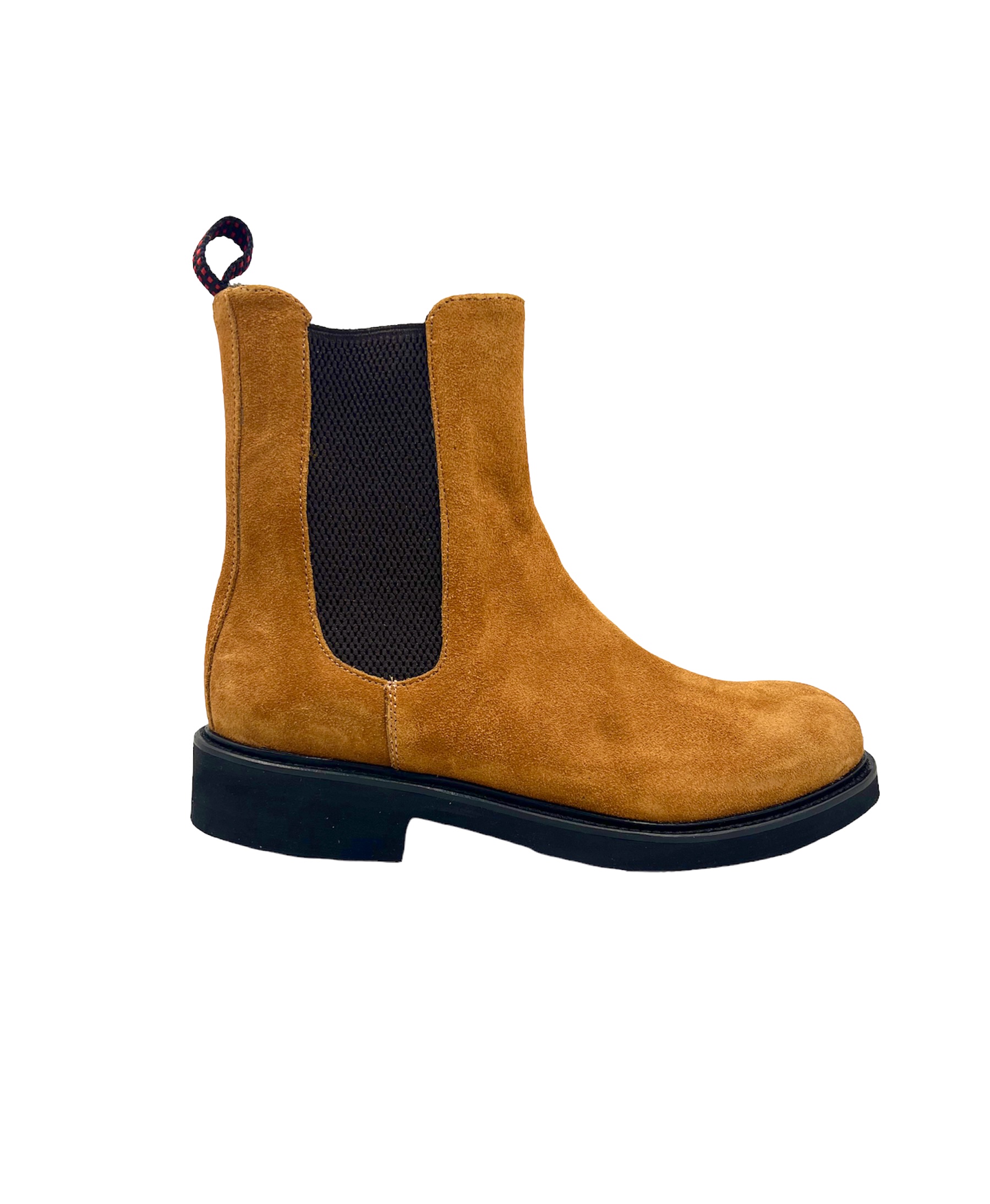 Women’s Ocher Suede Leather Boots