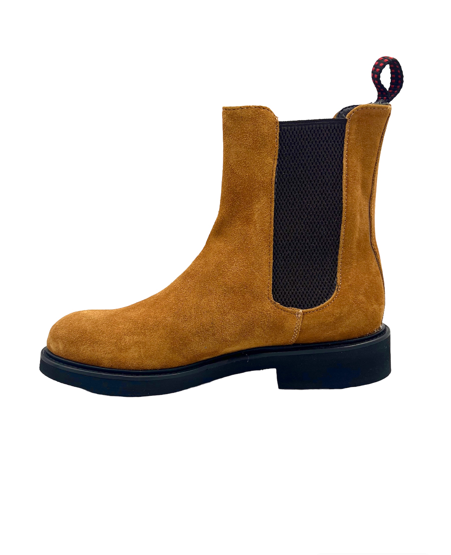 Women’s Ocher Suede Leather Boots - Image 2